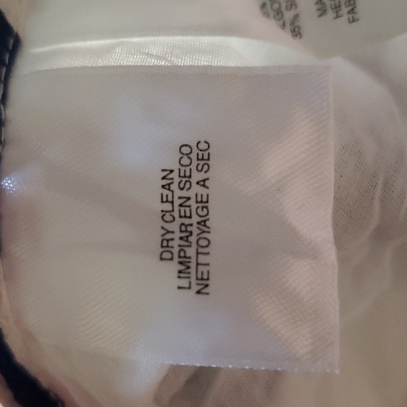 Anne Klein Black and White Skirt Size 4P - Picture 5 of 6